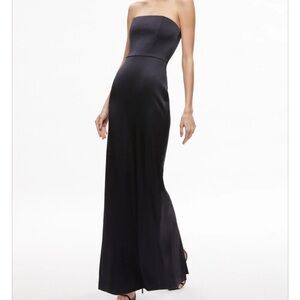 Alice and Olivia Doreen Strapless Maxi Dress